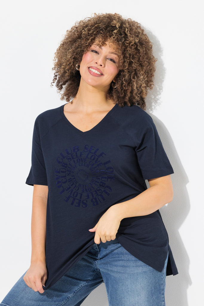 Self Love Club Navy Tee