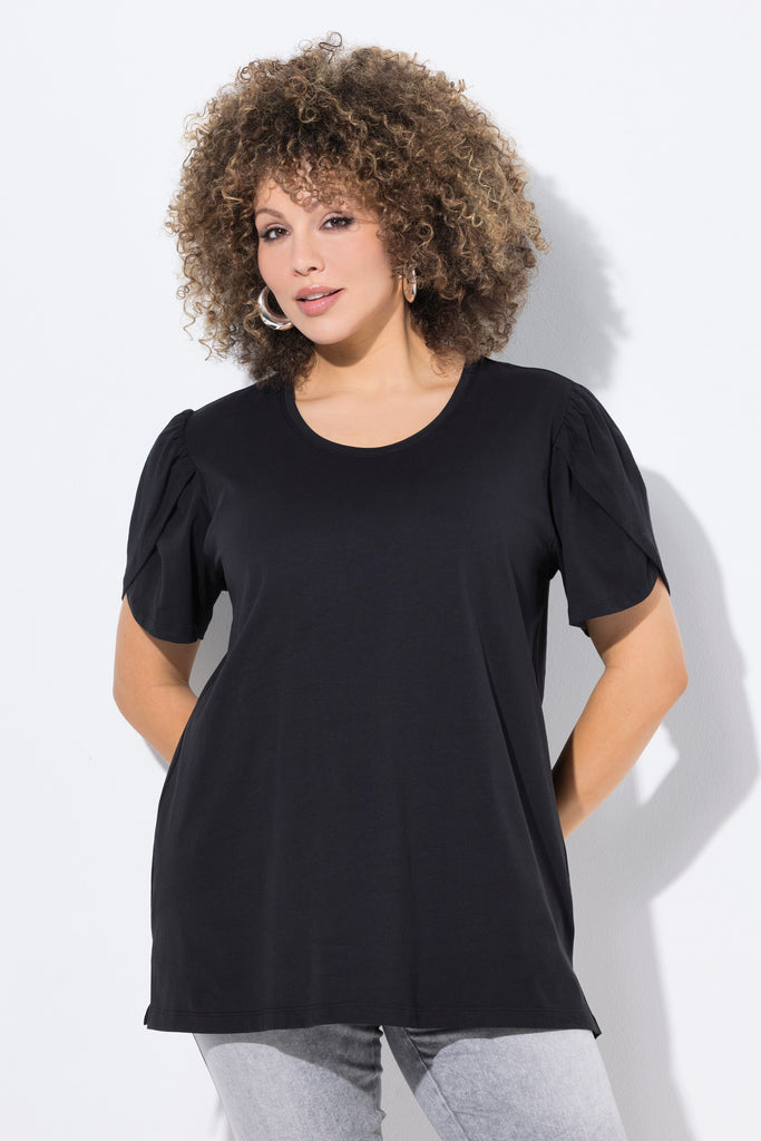 Ulla Popken Tulip Sleeve Top