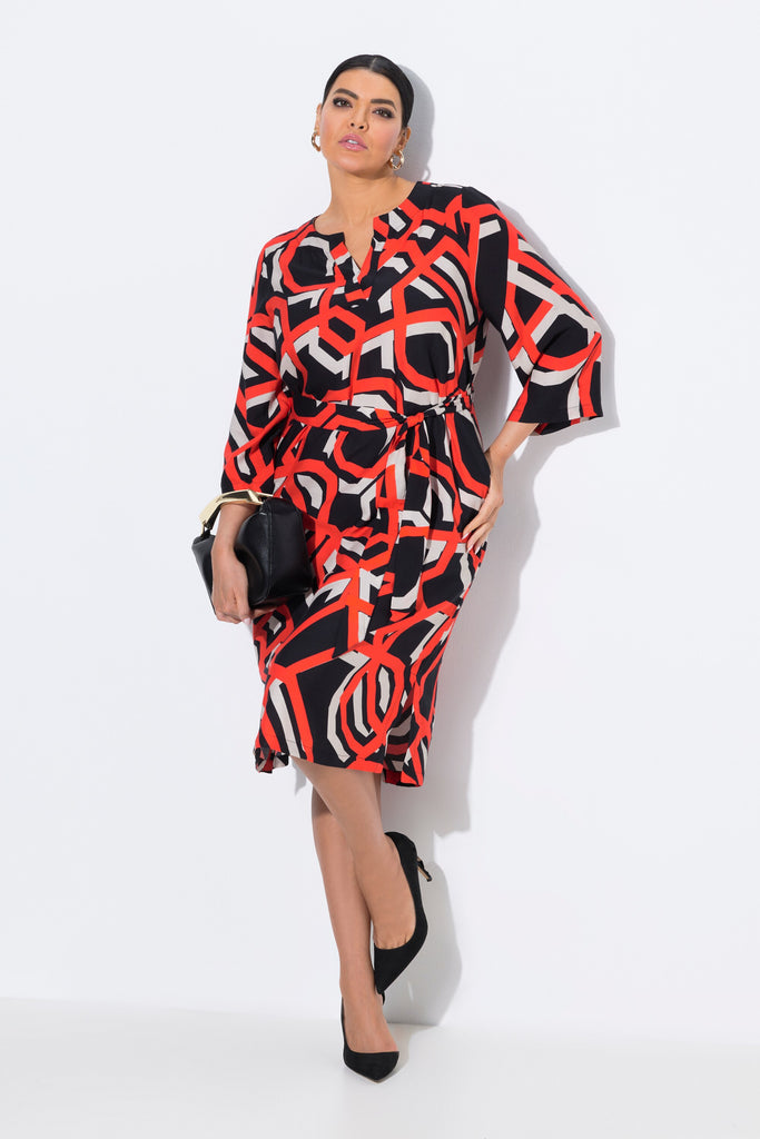 Ulla Popken Graphic Print Dress