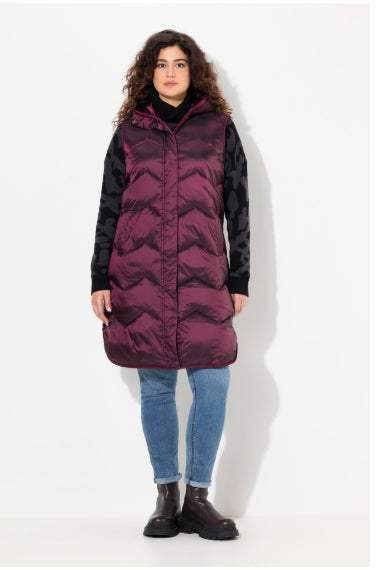 Ulla Popken Hyprar Quilted Curvy Gilet