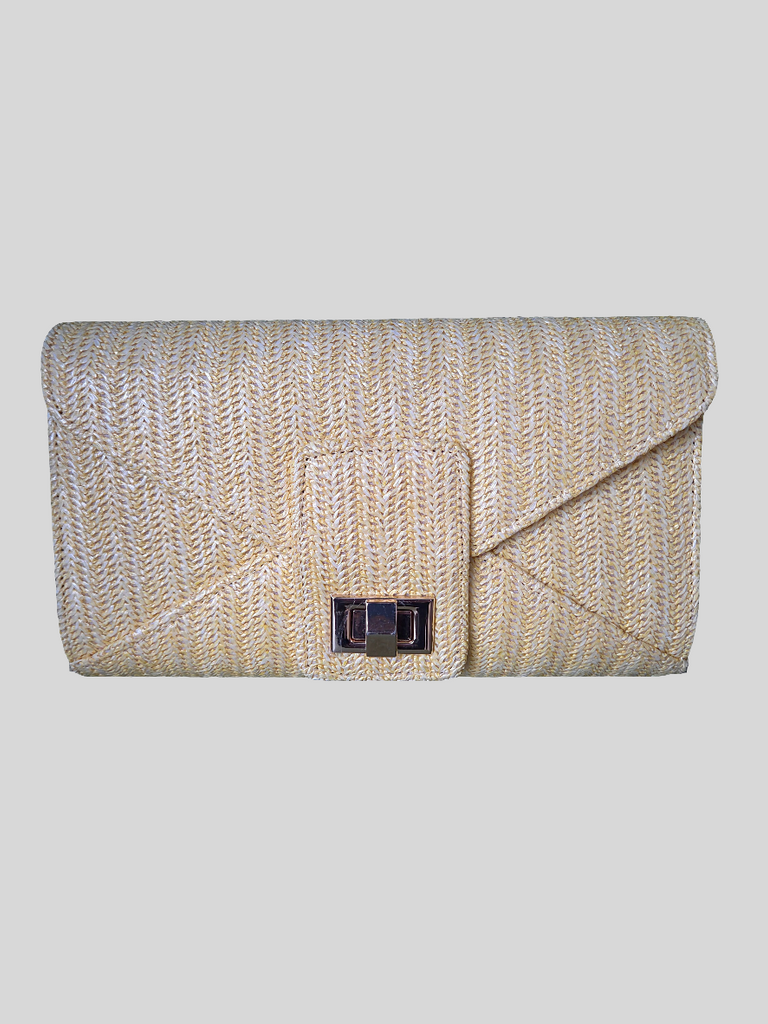 Ratten Texture Clutch Bag