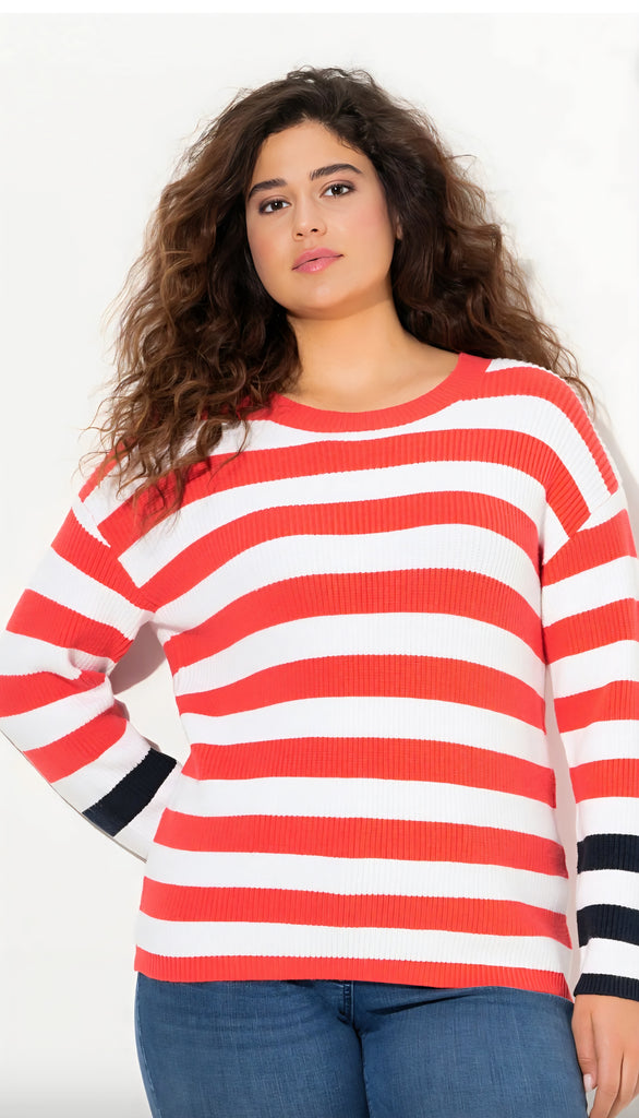 Ulla Popken Stripe Sweater